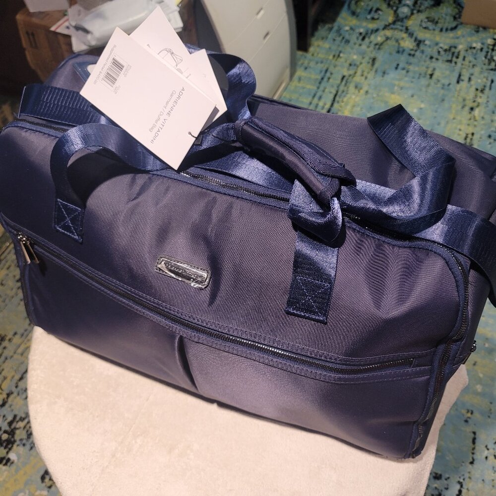 Adrienne Vittadini garment duffle bag - 22" X 14" X 10"